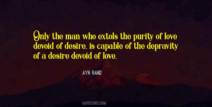Devoid Of Love Quotes #1761595