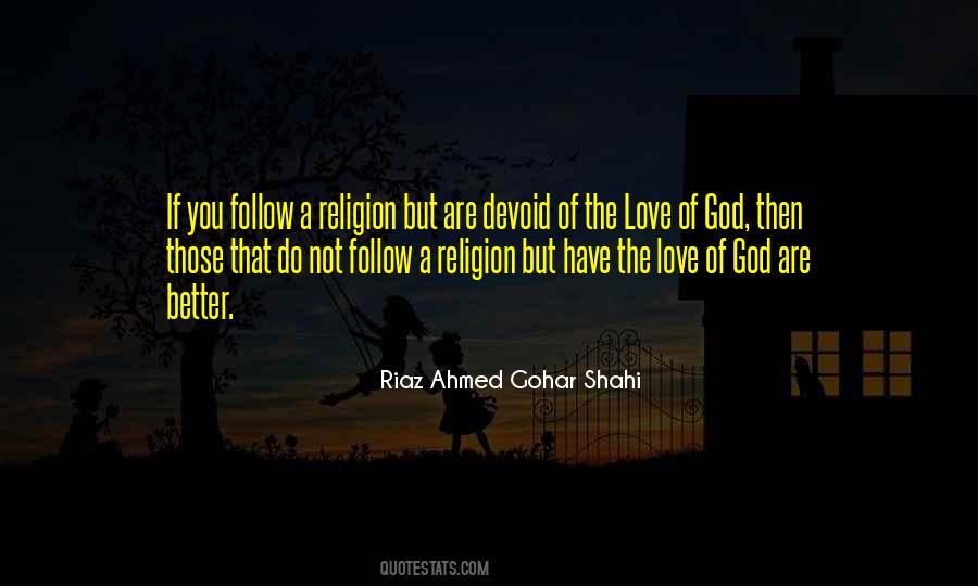 Devoid Of Love Quotes #306883
