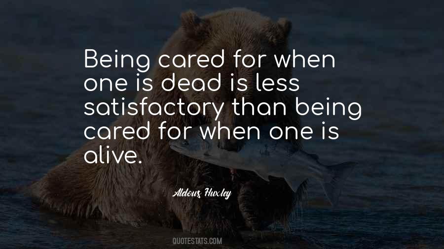 Quotes About Being Cared For #1657604