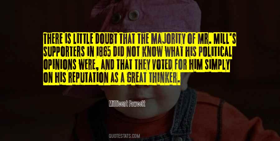 Quotes About Political Majority #816855