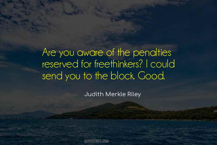 Quotes About Penalties #457710