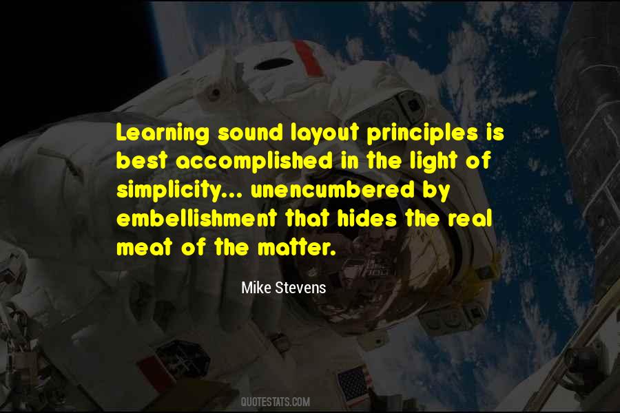 Quotes About Principles Of Learning #1496716