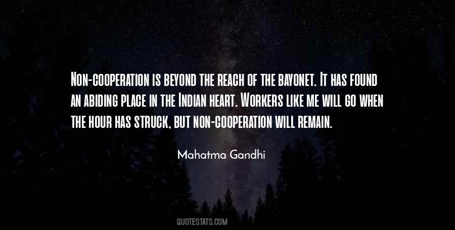 Quotes About Non Cooperation #1482865