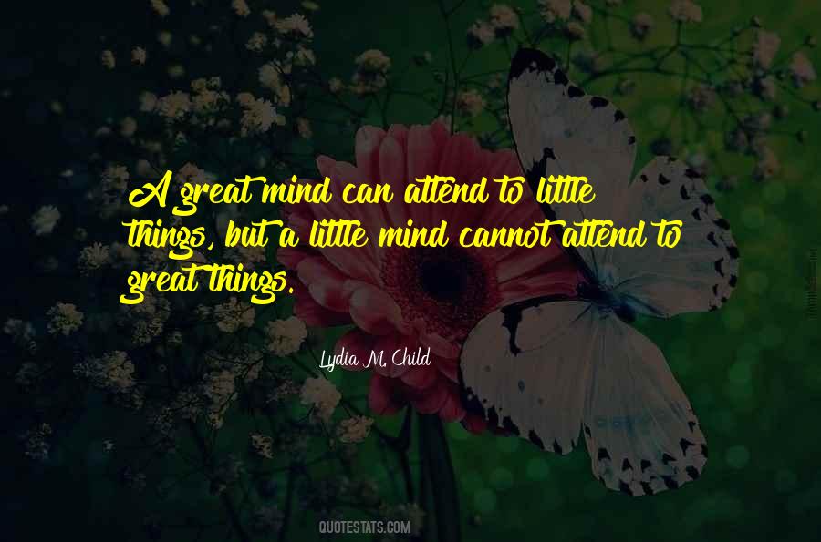 Quotes About Little Things #1234411