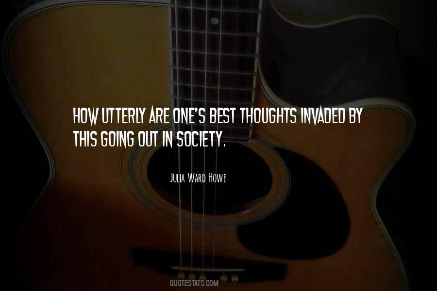 Quotes About Going Out #1241832
