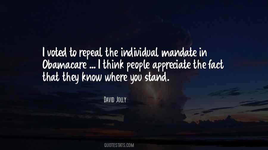 Stand Know Quotes #122068