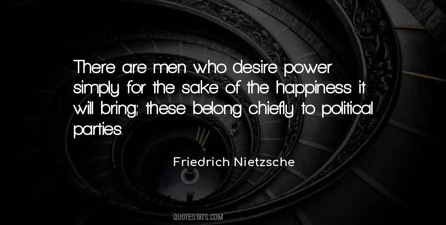 Quotes About The Desire For Power #251324