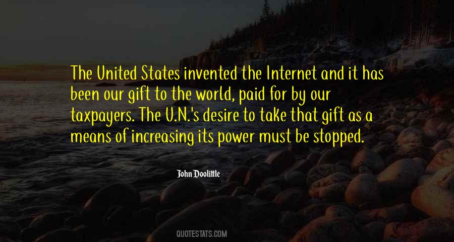 Quotes About The Desire For Power #442107