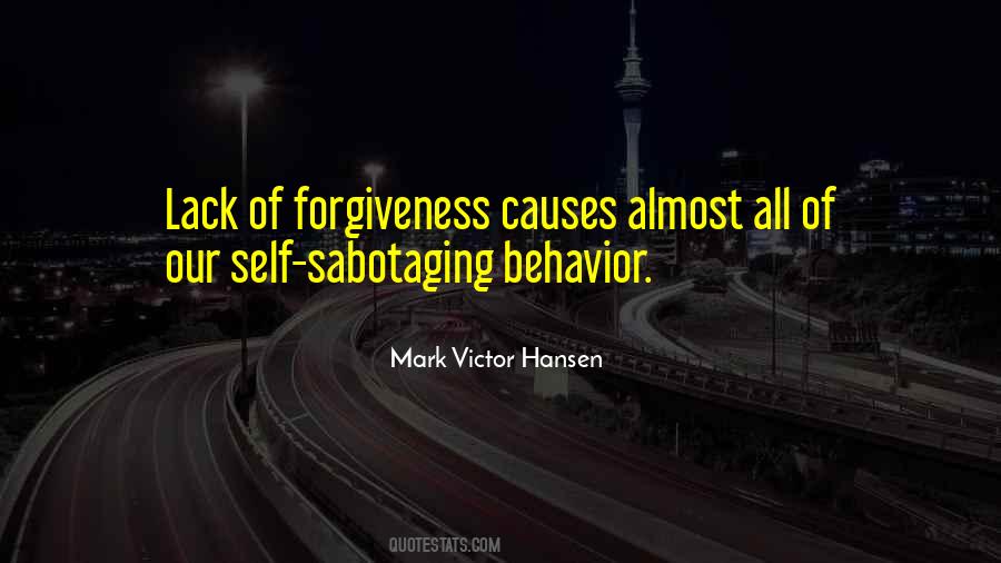 Quotes About Self-sabotaging #1789299