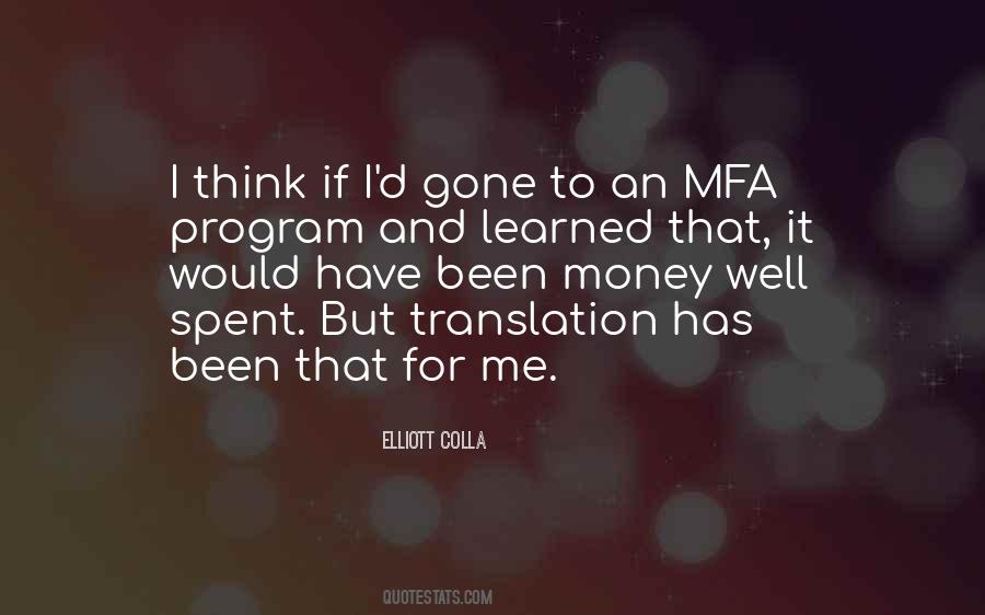 Mfa Quotes #223021