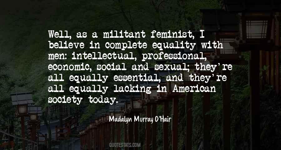 Feminist Men Quotes #24427