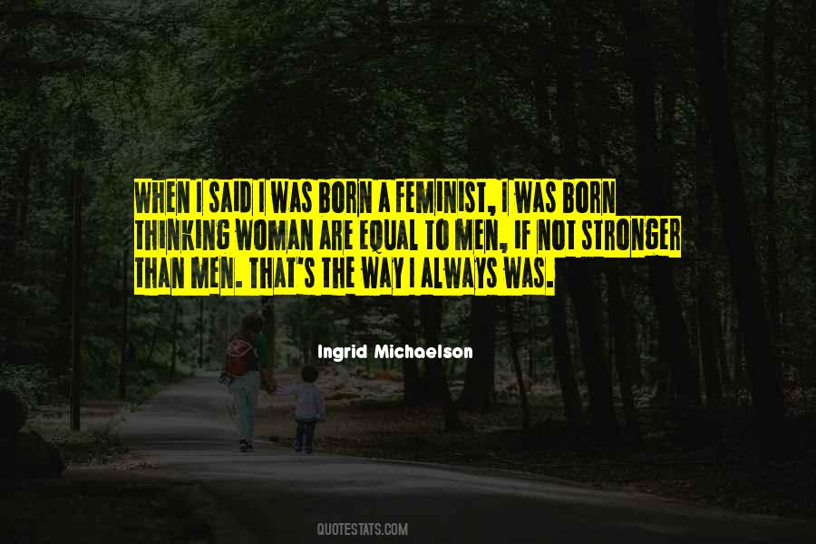 Feminist Men Quotes #663632