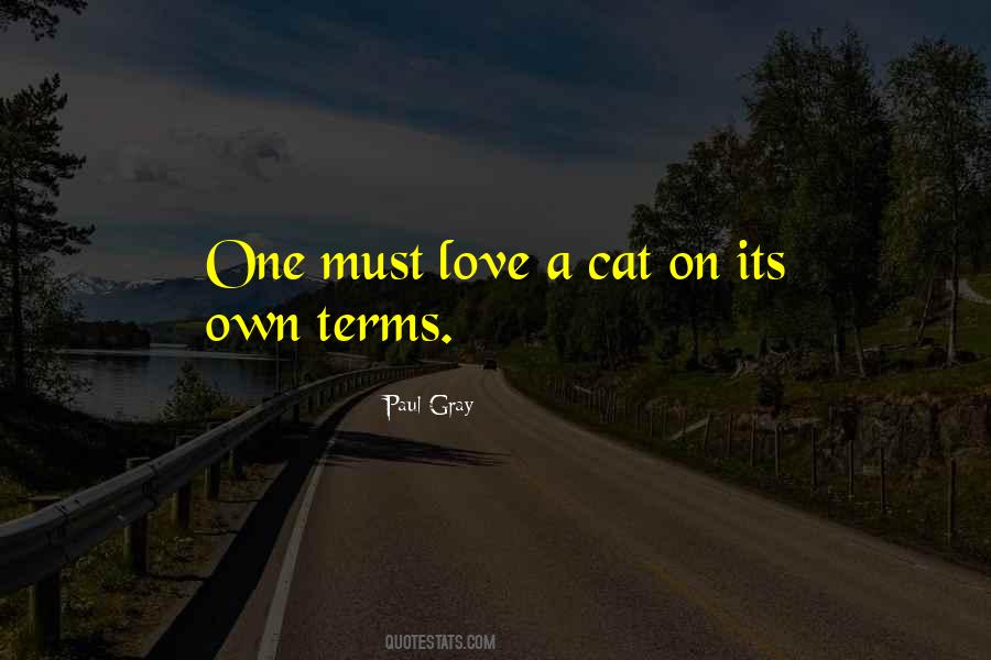 Own Terms Quotes #1587307