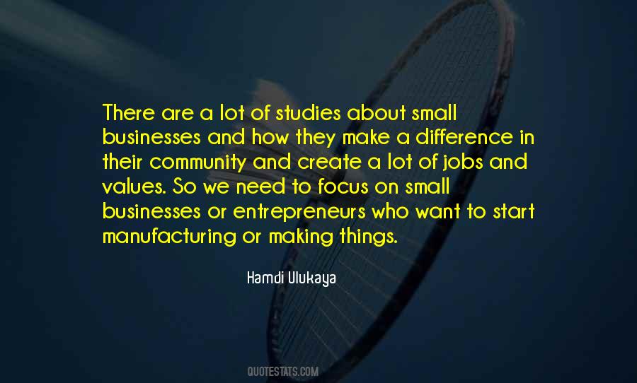 Quotes About Small Businesses #372498