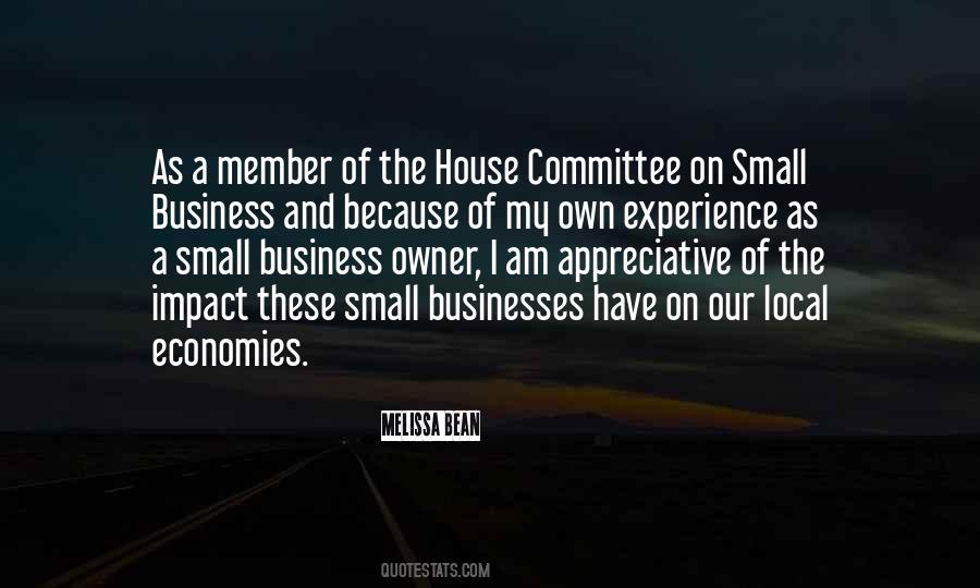 Quotes About Small Businesses #50551