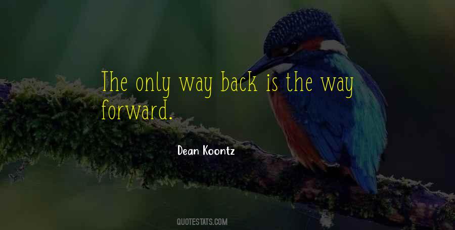 Quotes About Way Forward #1539020