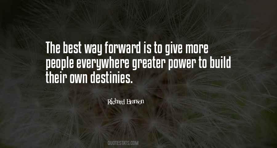 Quotes About Way Forward #238067