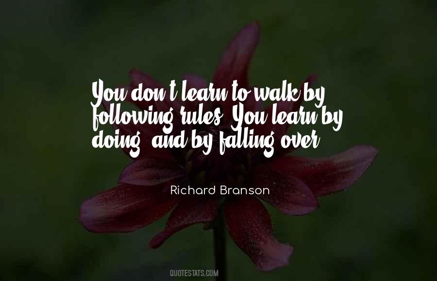 Quotes About Learning To Walk #94270