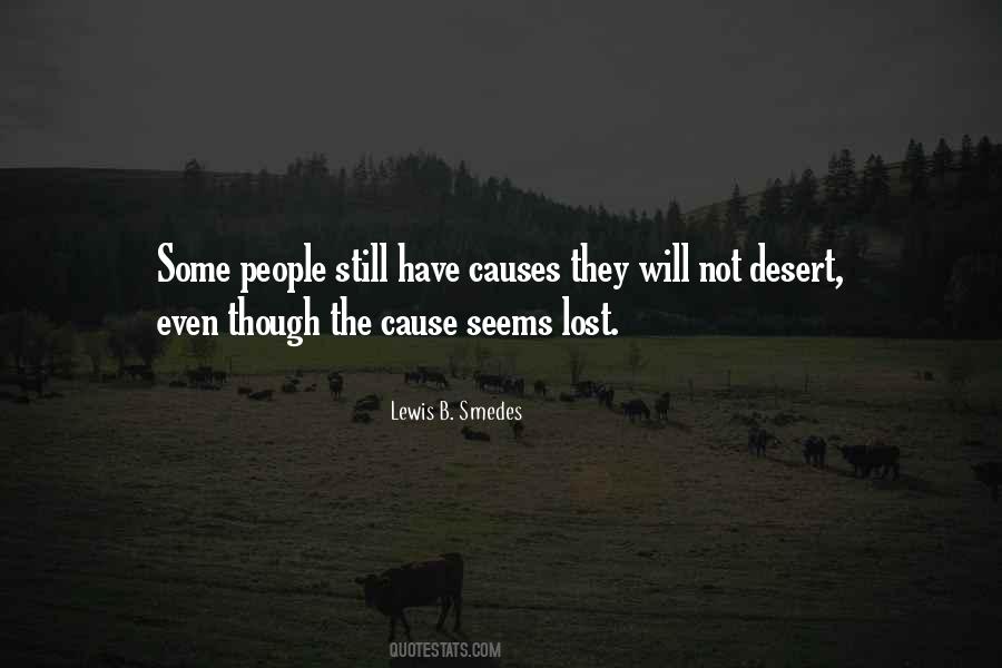 Quotes About Lost Cause #506805