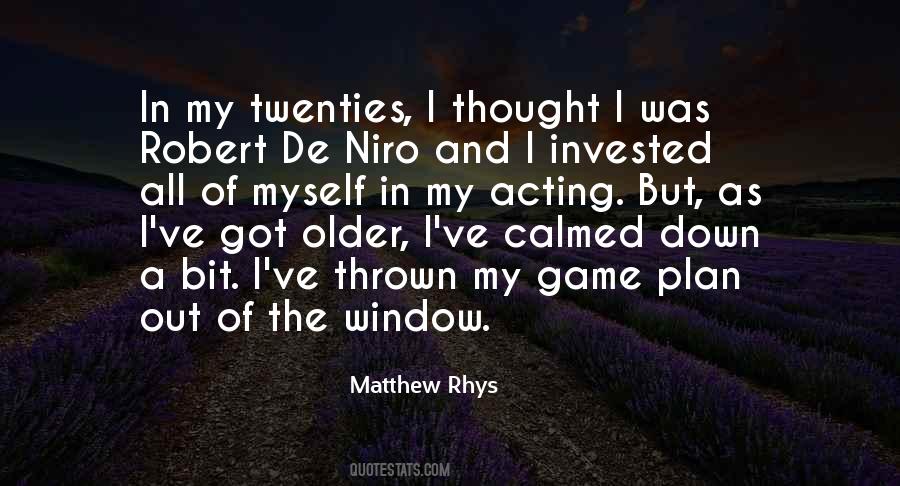 Quotes About De Niro #661046