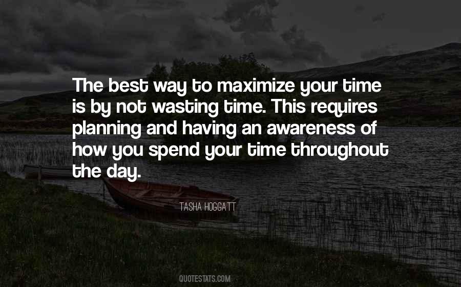 Quotes About Not Wasting Your Time #1523608