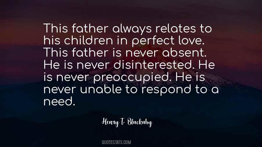 Quotes About Perfect Father #1675259