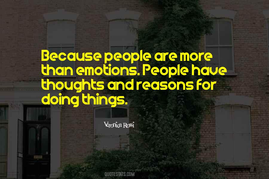 Quotes About Reasons For Doing Things #486091