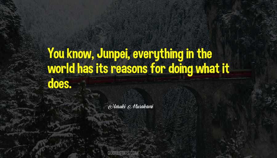 Quotes About Reasons For Doing Things #604263