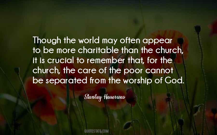 Quotes About God Worship #117262