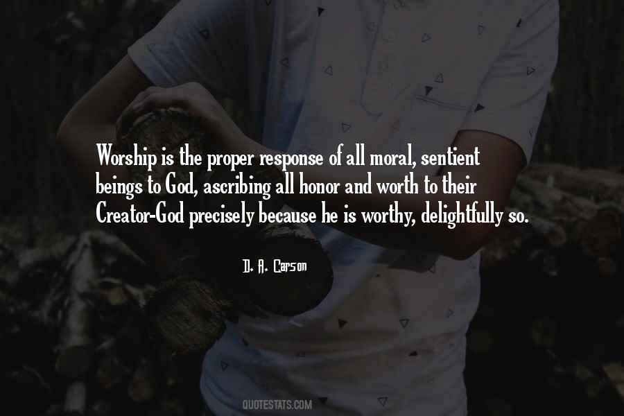 Quotes About God Worship #31432
