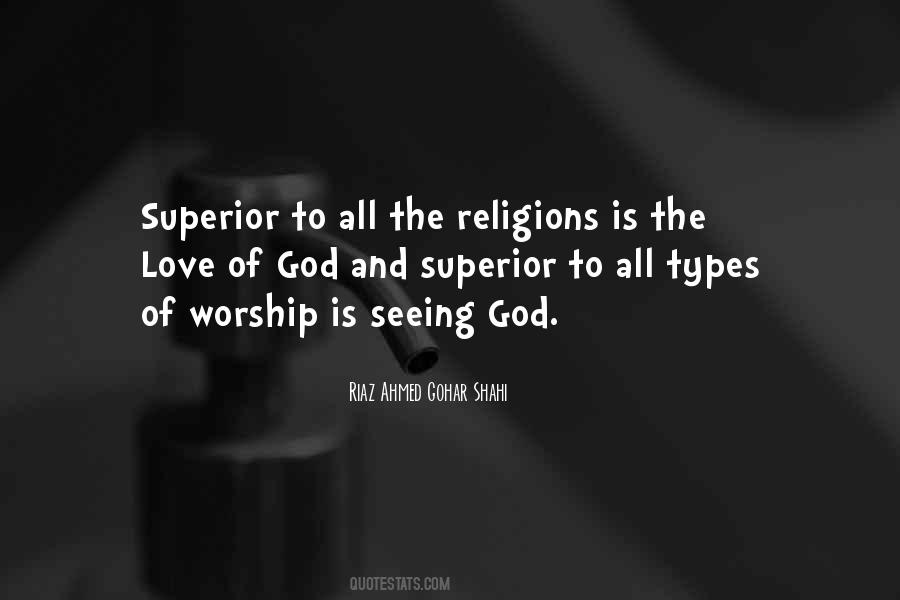 Quotes About God Worship #58758