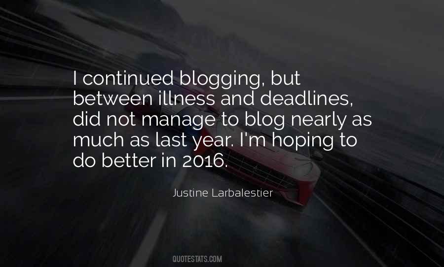 Quotes About Year 2016 #812417