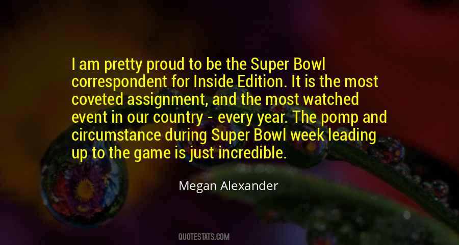 Quotes About Super Bowl #1659975