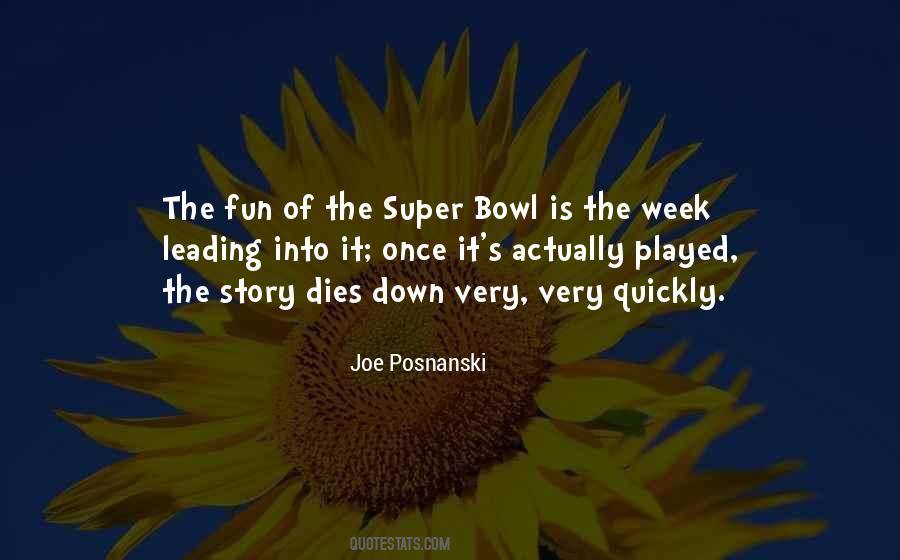 Quotes About Super Bowl #987834