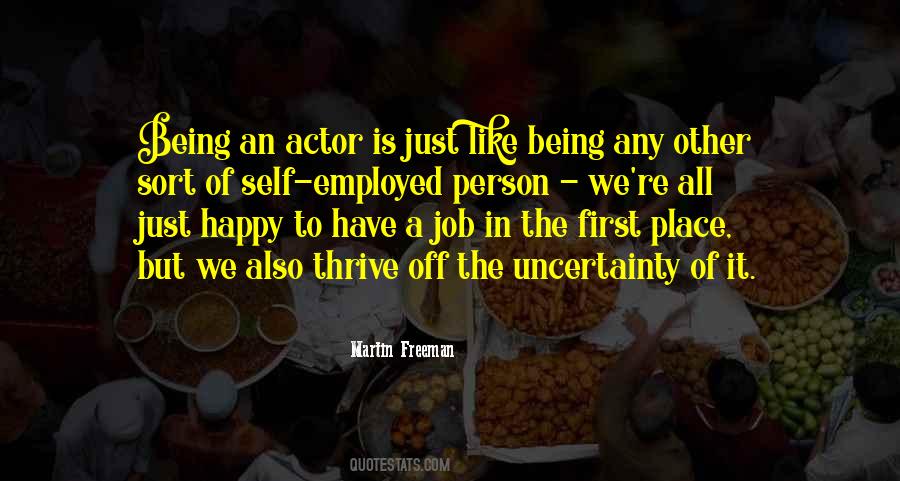 Quotes About Self Employed #1535119