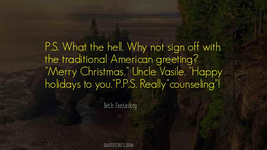 Quotes About The Christmas Holidays #1652420