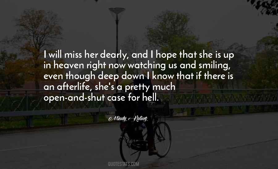 I Miss You In Heaven Quotes #585512
