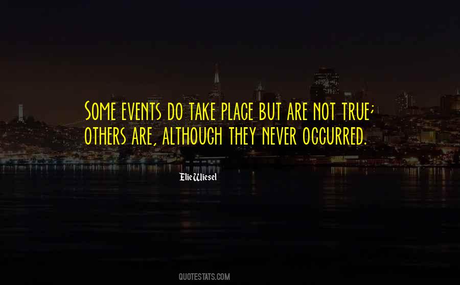 True Events Quotes #1160006