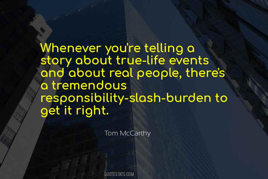 True Events Quotes #1279580
