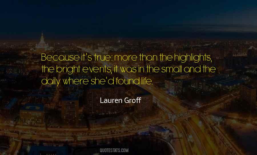 True Events Quotes #675688