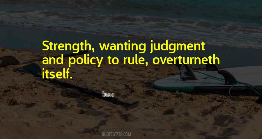 Quotes About Judgment #1843081