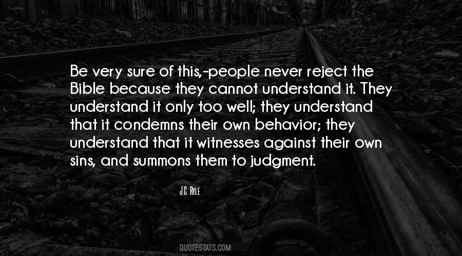 Quotes About Judgment #1846408
