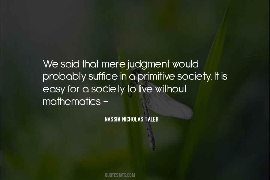 Quotes About Judgment #1864878