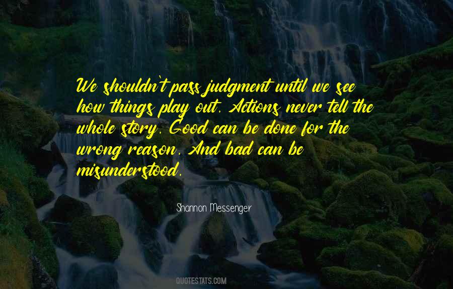 Quotes About Judgment #1874663