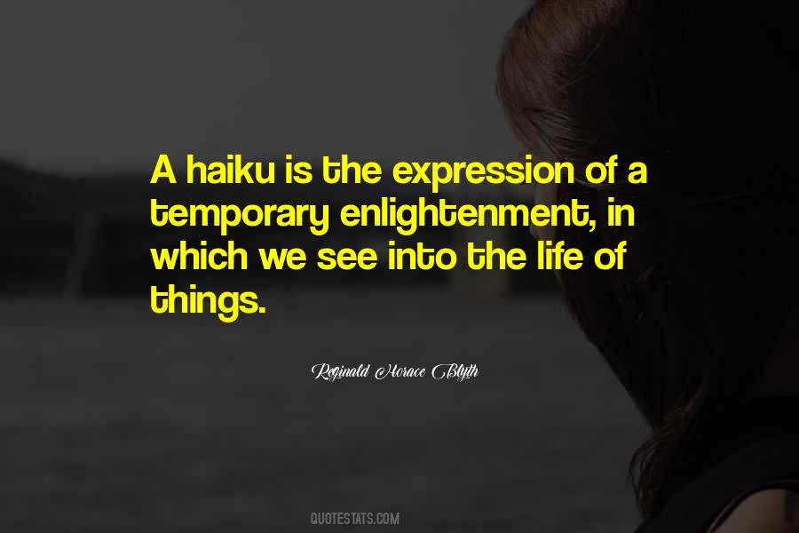 Quotes About Haiku #1161656
