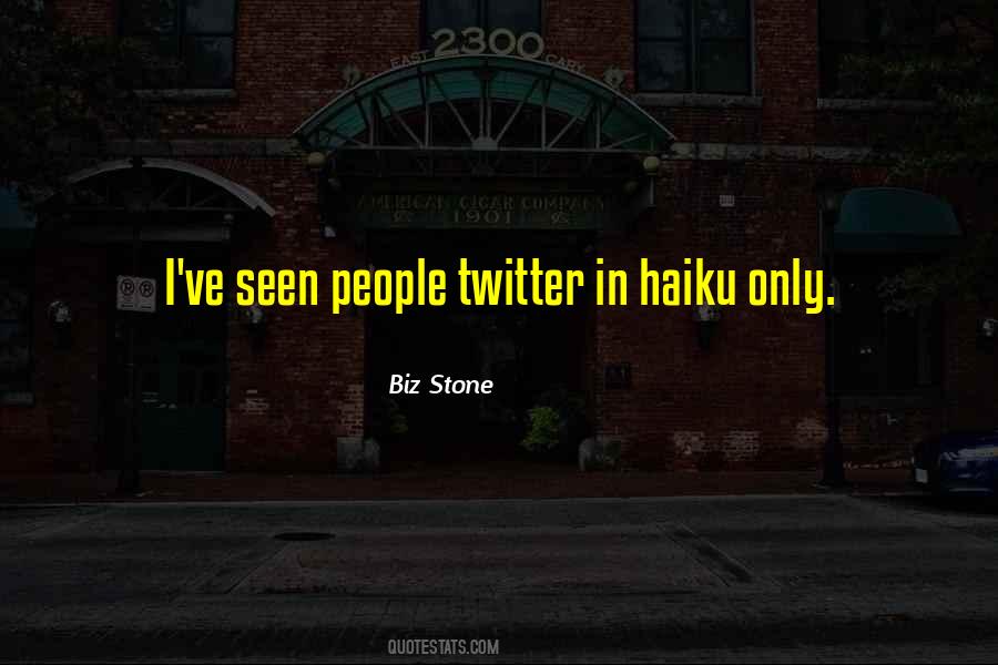 Quotes About Haiku #1361206