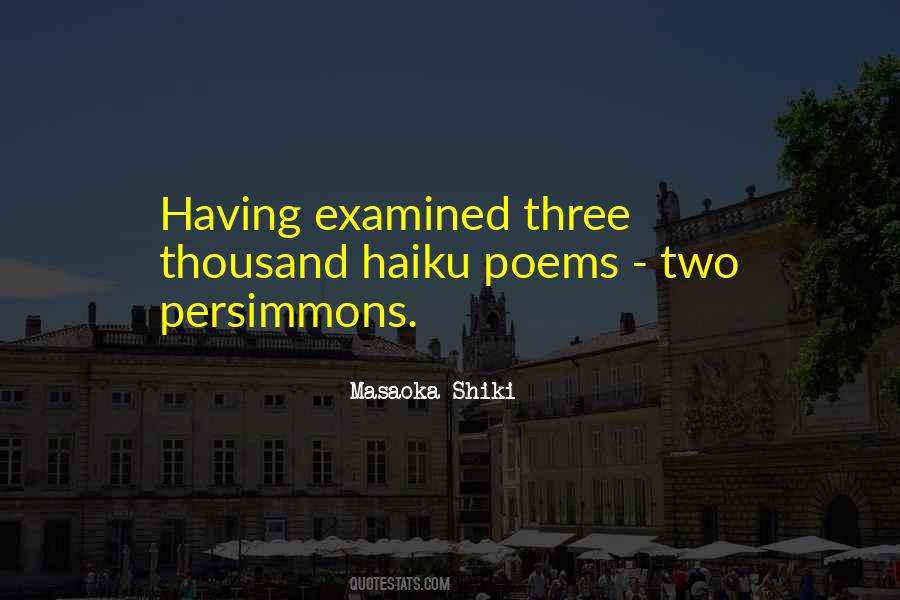 Quotes About Haiku #866304