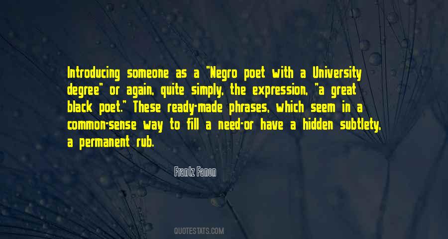 Fanon Black Quotes #1031529