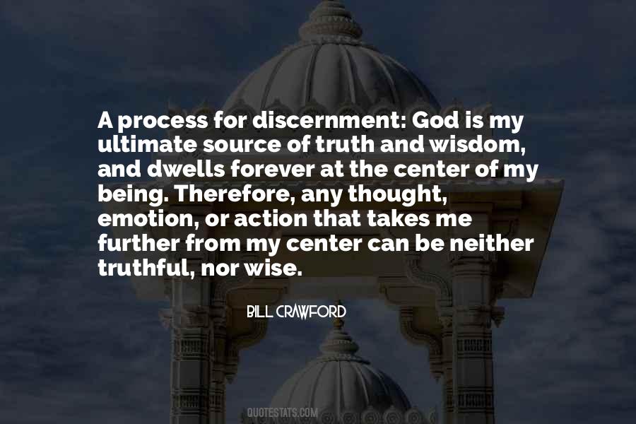 Quotes About Wisdom And Discernment #333829