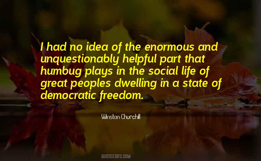 Quotes About Democratic Freedom #1591402